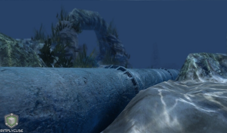 SimplyCube - Underwater closeup
